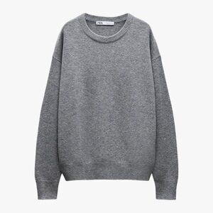(NEW!!!) ZARA | 100% CASHMERE “PLAIN SWEATER"